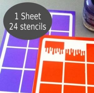 3/$15 Nail Art stencil